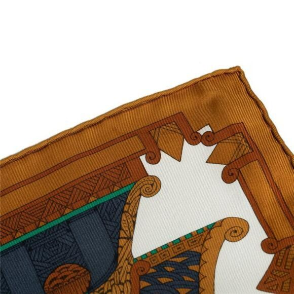 Hermes Astres Et Soleils Silk Scarf - Picture 2 of 6